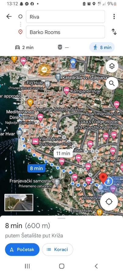 Barko Apartment And Rooms Hvar Town Luaran gambar